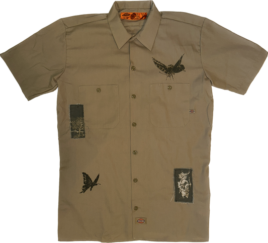 Dickies x Vagabond Patch Work Shirt -free shipping