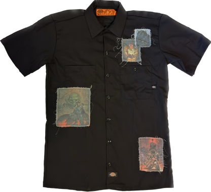 Dickies x Berserk Patch Work Shirt -free shipping